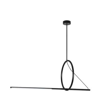 King Home STICK JD2819-S Lampă cu pendul 1x12 W/LED 3000K 1260LM IP20
