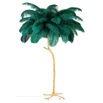 King Home TIFFANY JL0019.GREEN Lampă de podea 5x40W/E27 IP20