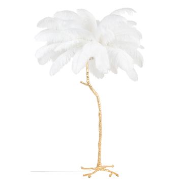 King Home TIFFANY JL0019.WHITE Lampă de podea 5x40W/E27 IP20
