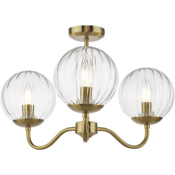 Dar Lighting Jocelyn JOC5342 Lampă de tavan 3x40w/E14