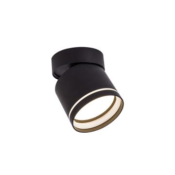Light Prestige Kendal LP-6331/1SM R1 BK movable Lumină montată pe suprafață 1x7W/GX53 IP20