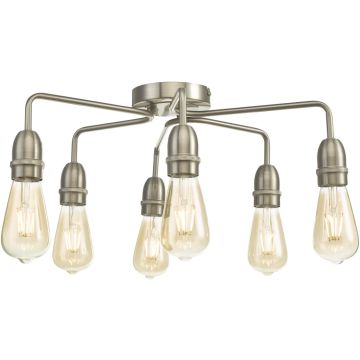 Dar Lighting Kiefer KIE0646 Lampă de tavan 6x60w/e27 ip20