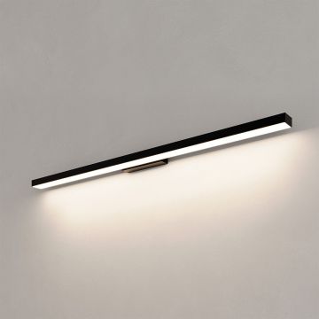 Light Prestige Aqua LP-987/1W L BK Aplique de perete 1x24W/LED 3000K|4000K|6000K 2586lm IP44