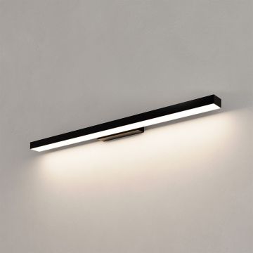 Light Prestige Aqua LP-987/1W M BK Aplique de perete 1x20W/LED 3000K|4000K|6000K 2104lm IP44