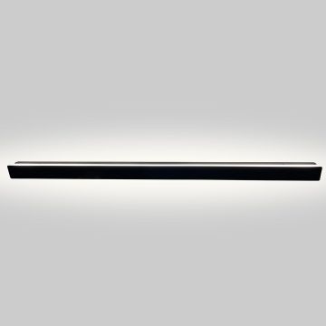 Light Prestige Bodo LP-789/1W 90 BK Aplique de perete 1x12W/LED 3000K|4000K|6000K 2583lm IP54
