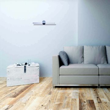 Light Prestige Modern Slim LP-777/1W M CH Aplique de perete 1x6W/LED 3000K 800 lm IP44