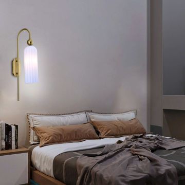Light Prestige Piega LP-939/1W white Aplique de perete 1x40W/E14 IP20