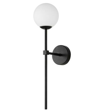 Light Prestige Piruleta LP-008/1W BK Aplique de perete 1x5W/G9 IP20