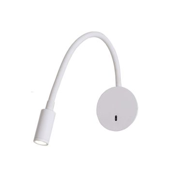 Light Prestige Senise LP-2021/1W WH Aplique de perete 1x3W/LED 3000K IP20