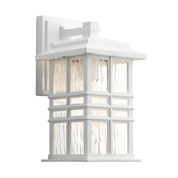 Elstead Lighting BEACON SQUARE KL-BEACON-SQUARE-S-WHT Aplique de perete 1x60W/E27 IP44