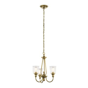 Elstead Lighting WAVERLY KL-WAVERLY3-NBR Candelabru 3x60W/E27