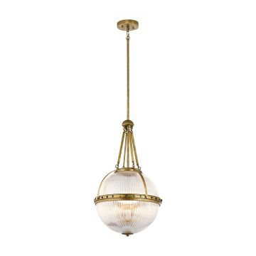 Kichler ASTER KL-ASTER-P-NBR Lampă cu pendul 3x60W/E14