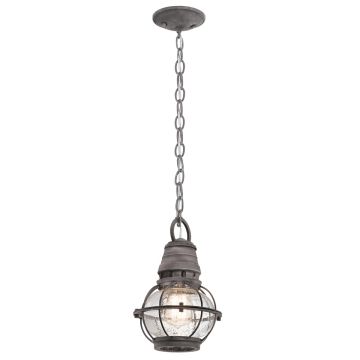 Kichler BRIDGEPOINT KL-BRIDGEPOINT8S Lampă cu pendul 1x60W/E27 IP44