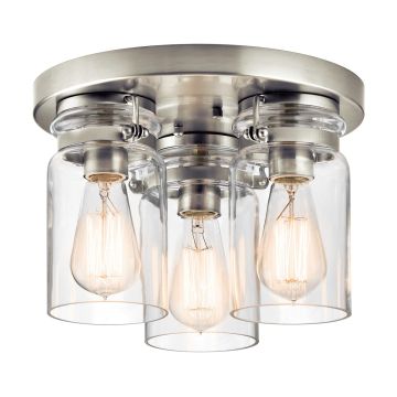 Kichler BRINLEY KL-BRINLEY-F-NI Lustră de tavan 3x60W/E27
