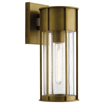 Kichler Camillo KL-CAMILLO-M-PNBR Aplique de perete 1x60W/E27 IP44