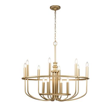 Kichler Capitol Hill KL-CAPITOL-HILL12-PNBR Candelabru 12x40 W/E14