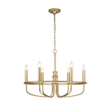 Kichler Capitol Hill KL-CAPITOL-HILL6-PNBR Candelabru 6x40 W/E14