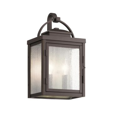 Kichler Carlson KL-CARLSON-M-RZ Aplique de perete 2x40W/E14 IP44