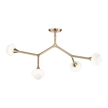 Kichler Cassius KL-CASSIUS-4P-CPZ Lampă de tavan 4x3W/G9 3000K 300lm