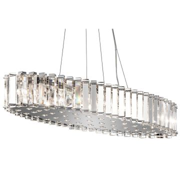 Kichler CRYSTAL SKYE KL-CRYSTAL-SKYE-I-L Lampă cu pendul 12x3,5W/G9 320LM IP44