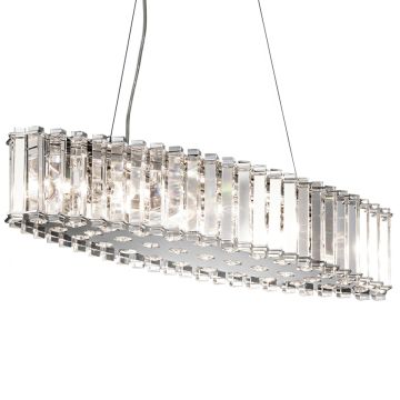 Kichler CRYSTAL SKYE KL-CRYSTAL-SKYE-ISLE Lampă cu pendul 8x3,5W/G9 320LM IP44
