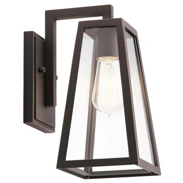 Kichler Delison KL-DELISON-S-RZ Aplique de perete 1x60W/E27 IP44