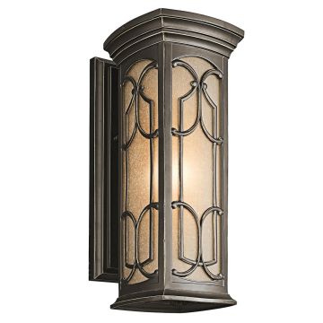 Kichler FRANCEASI KL-FRANCEASI-M Aplique de perete 1x60W/E27 IP44