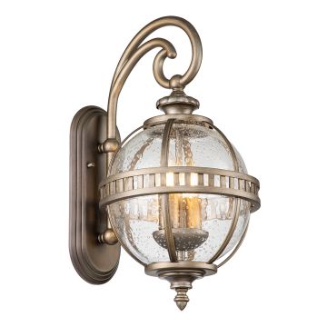 Kichler Halleron KL-HALLERON-2S-BU Aplique de perete 2x60W/E14 IP44