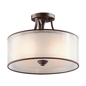 Kichler LACEY KL-LACEY-SF-MB Lampă de tavan 3x60W/E27