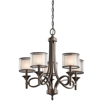Kichler LACEY KL-LACEY5-MB Candelabru 5x60W/E14