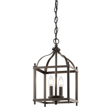 Kichler LARKIN KL-LARKIN-P-S-OZ Lampă cu pendul 2x60W/E14
