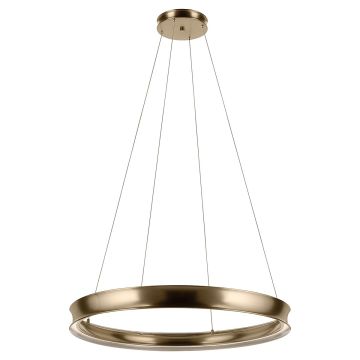Kichler Larousse KL-LAROUSSE-LED-L-CPZ Lampă cu pendul 103W/LED 2600K 1798lm