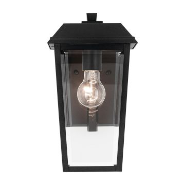 Kichler Mathus KL-MATHUS2-S-BK Aplique de perete 1x60W/E27 ip44