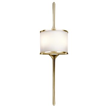 Kichler MONA KL-MONA-L-PB Aplique de perete 2x3,5W/G9 320LM IP44