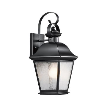 Kichler Mount Vernon KL-MOUNT-VERNON2-M-BK Aplique de perete 1x60W/E27 ip44