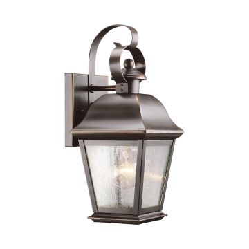 Kichler Mount Vernon KL-MOUNT-VERNON2-S-OZ Aplique de perete 1x60W/E27 ip44