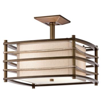 Kichler MOXIE KL-MOXIE-SF Lampă de tavan 2x60W/E27