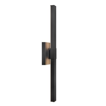 Kichler Nocar KL-NOCAR-L-BK Aplique de perete 1x39W/LED 3000K 1800lm IP44