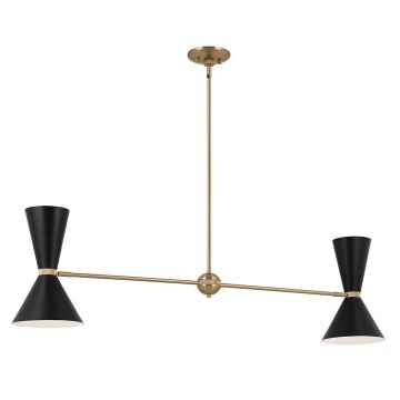 Kichler Phix KL-PHIX-2-LINEAR-CBB Lampă cu pendul 4x40W/E27 IP20