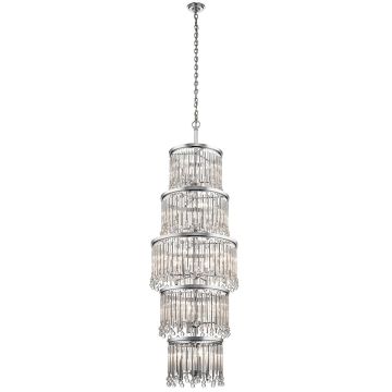 Kichler Piper KL-PIPER-18P-PC Candelabru 18x60W/E14