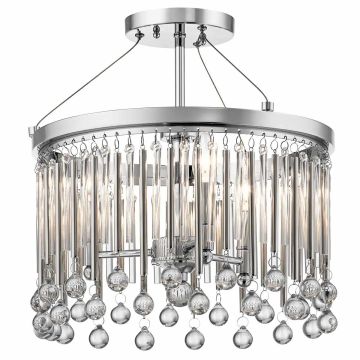 Kichler Piper KL-PIPER-SF-PC Lampă de tavan 3x60W/E14