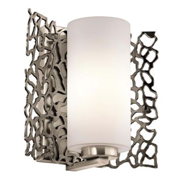 Kichler SILVER CORAL KL-SILVER-CORAL1 Aplique de perete 1x60W/E27