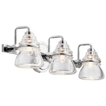 Kichler Talland KL-TALLAND3-PC-BATH Aplique de perete 3x3.5W/G9 IP44