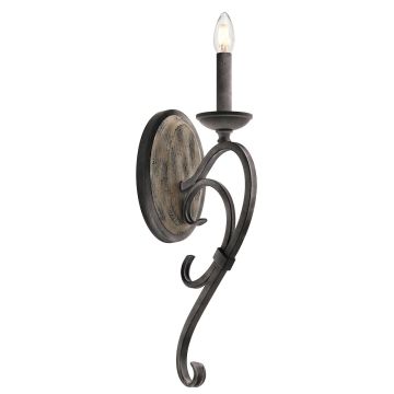 Kichler TAULBEE KL-TAULBEE1 Aplique de perete 1x60W/E14