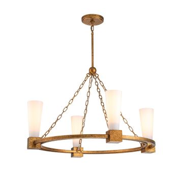 Elstead Lighting Kristy KRISTY4-DG-OPAL Candelabru 4x40W/E27 IP20