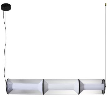 Light Prestige Aeris LP-2137/3L TR Lampă cu pendul 1x40W/LED 3000K|4000K|6000K 4355lm IP20