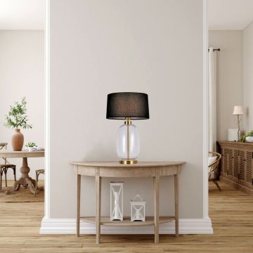 Light Prestige Amur LP-919/1T transparent Lampă de masă 1x60W/E27 IP20