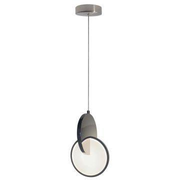 Light Prestige Circlo LP-1311/1P CH Lampă cu pendul 1x8W/LED 3000K|4000K|6000K 843lm IP20