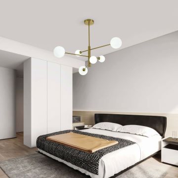 Light Prestige Dorado LP-002/6P Lampă de tavan 6x40W/G9 IP20