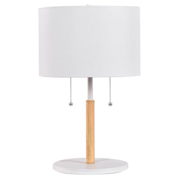 Light Prestige Fogo LP-0304/2T WH Lampă de masă 2x15W/E27 IP20